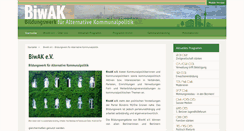 Desktop Screenshot of biwak-ev.de